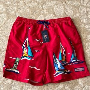 Vineyard Vines “Sailing The Bay” Men’s Swimsuit NWT